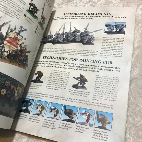 Warhammer Skaven 2002 Games Workshop Supplement Book Citadel Miniatures Fantasy - Picture 8 of 9